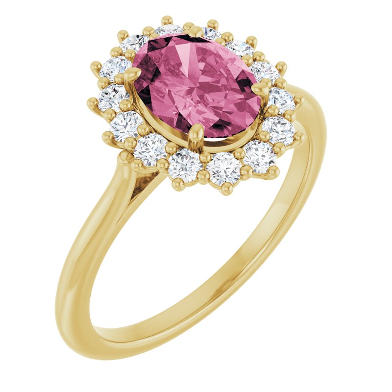 Halo-Style Ring — Diamond
