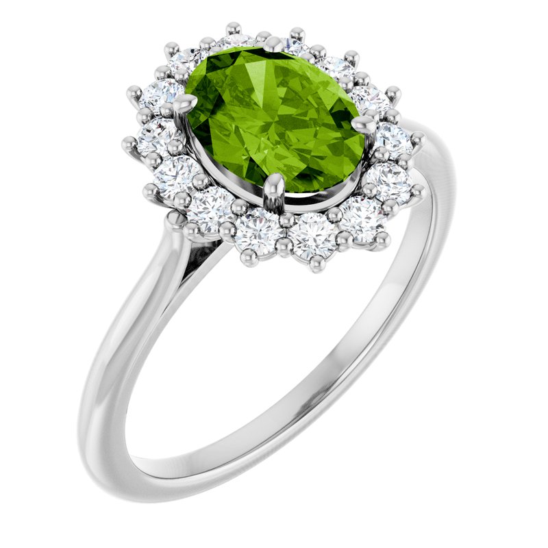 Halo-Style Ring — Diamond