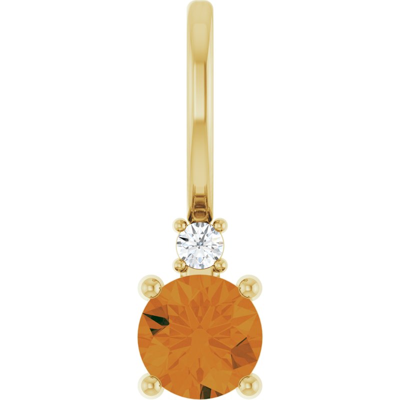 Accented Charm/Pendant