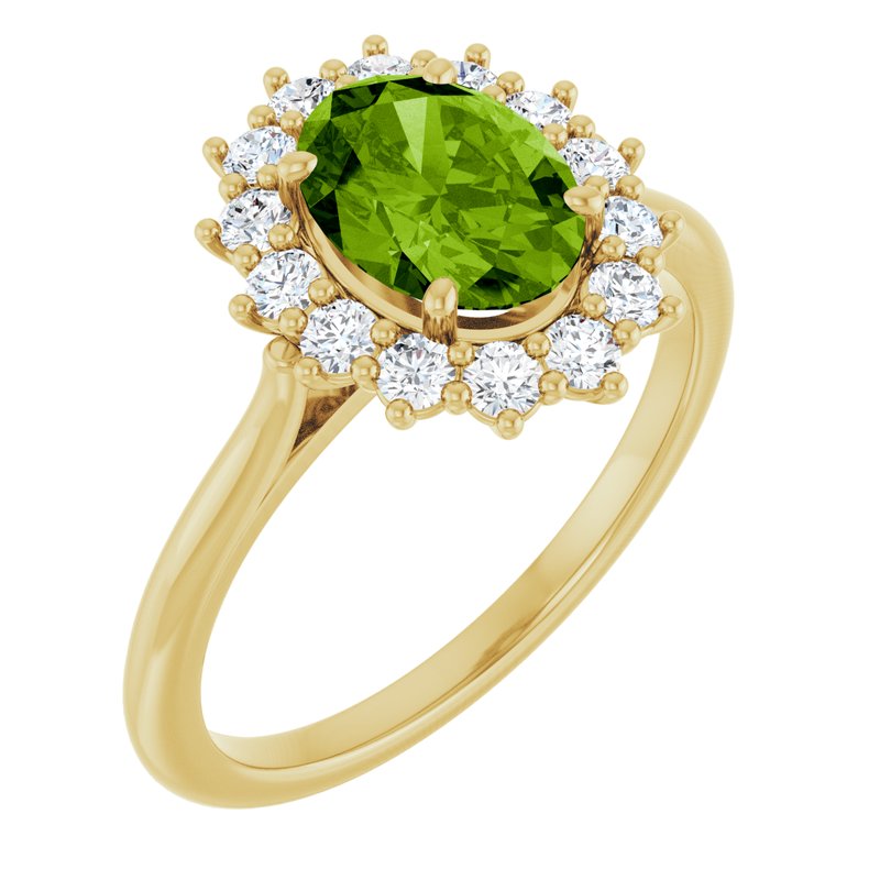 Halo-Style Ring — Diamond