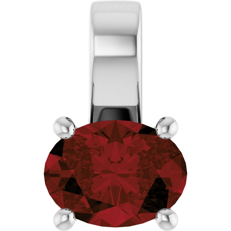 Solitaire Charm/Pendant — Natural