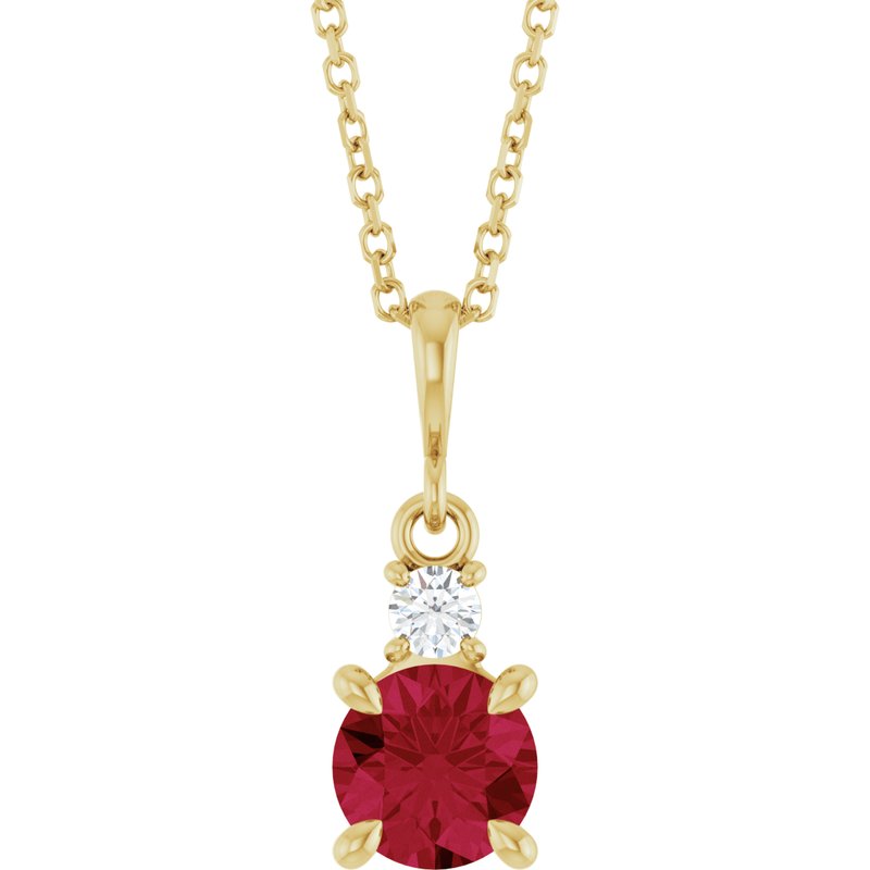 Accented Necklace or Pendant