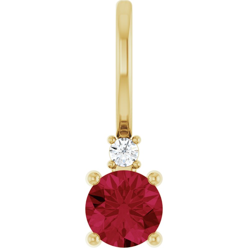 Accented Charm/Pendant