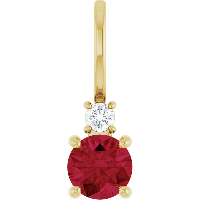 Accented Charm/Pendant