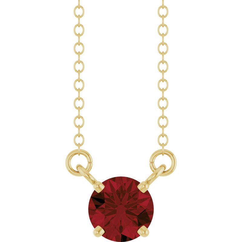 Solitaire 18" Necklace