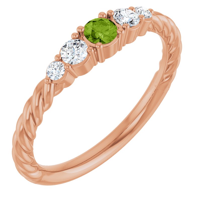 1/6 ctw Diamond Stackable Family Ring