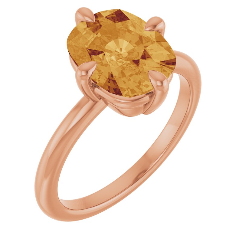 Claw-Prong Solitaire Ring