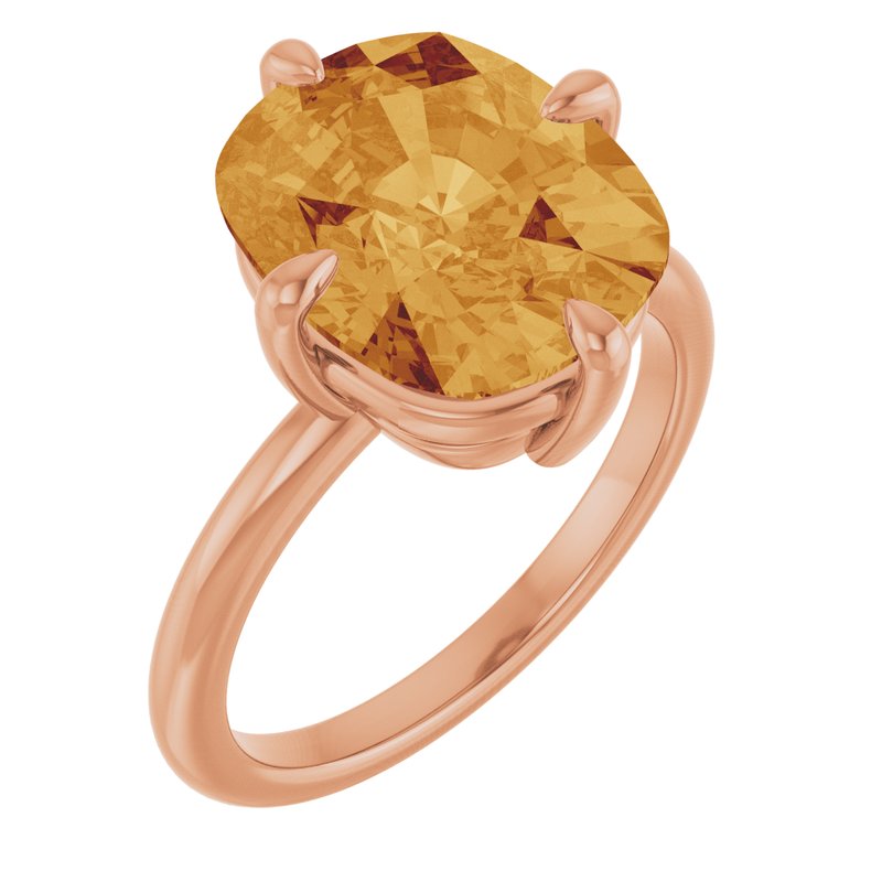 Claw-Prong Solitaire Ring