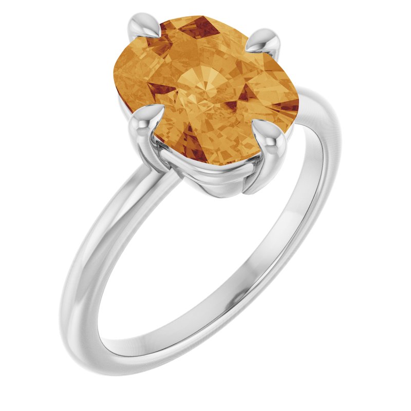 Claw-Prong Solitaire Ring