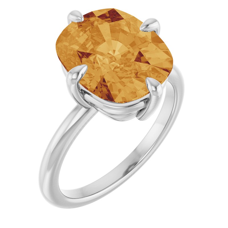 Claw-Prong Solitaire Ring