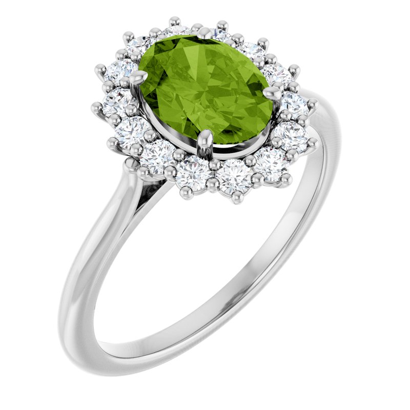 Halo-Style Ring — Diamond