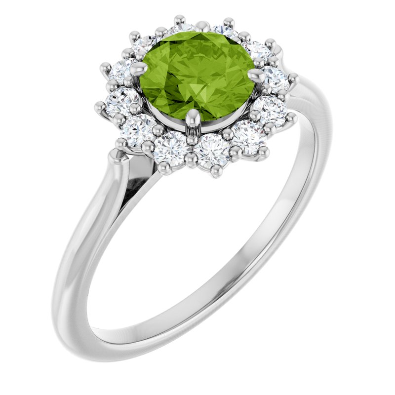 Halo-Style Ring — Diamond