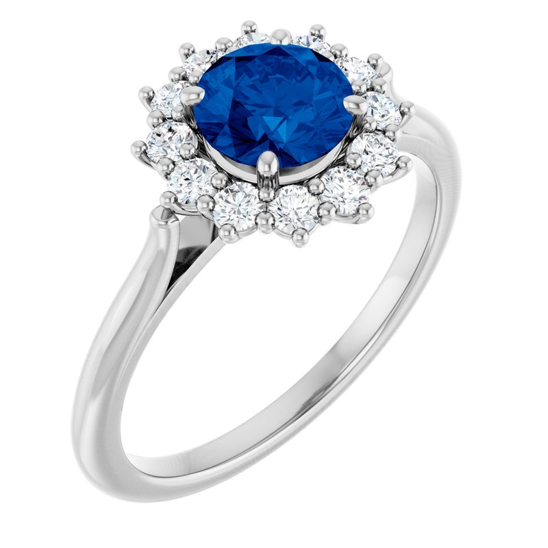 Halo-Style Ring — Diamond