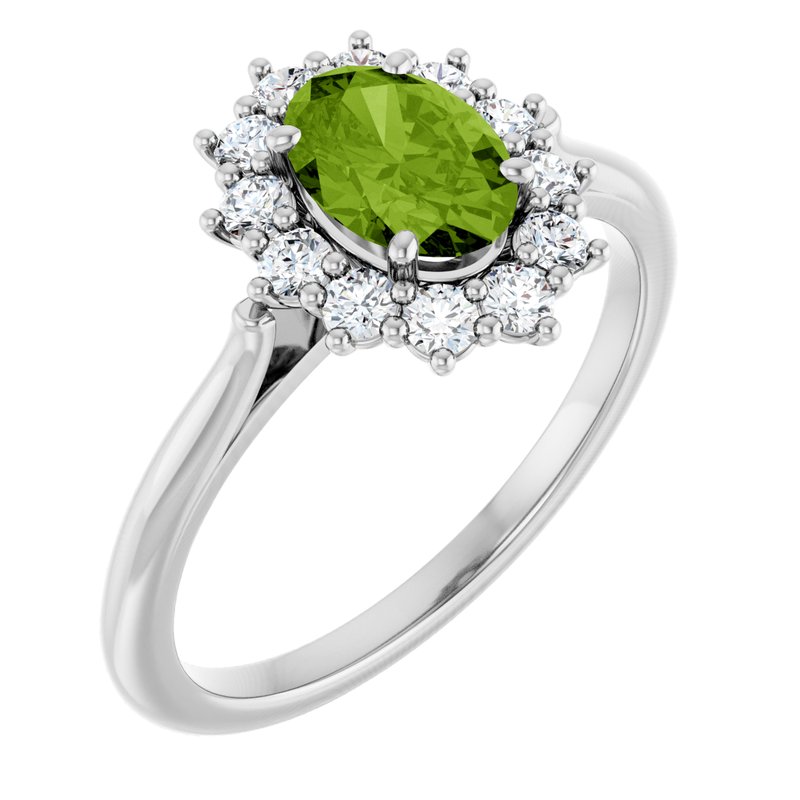 Halo-Style Ring — Diamond