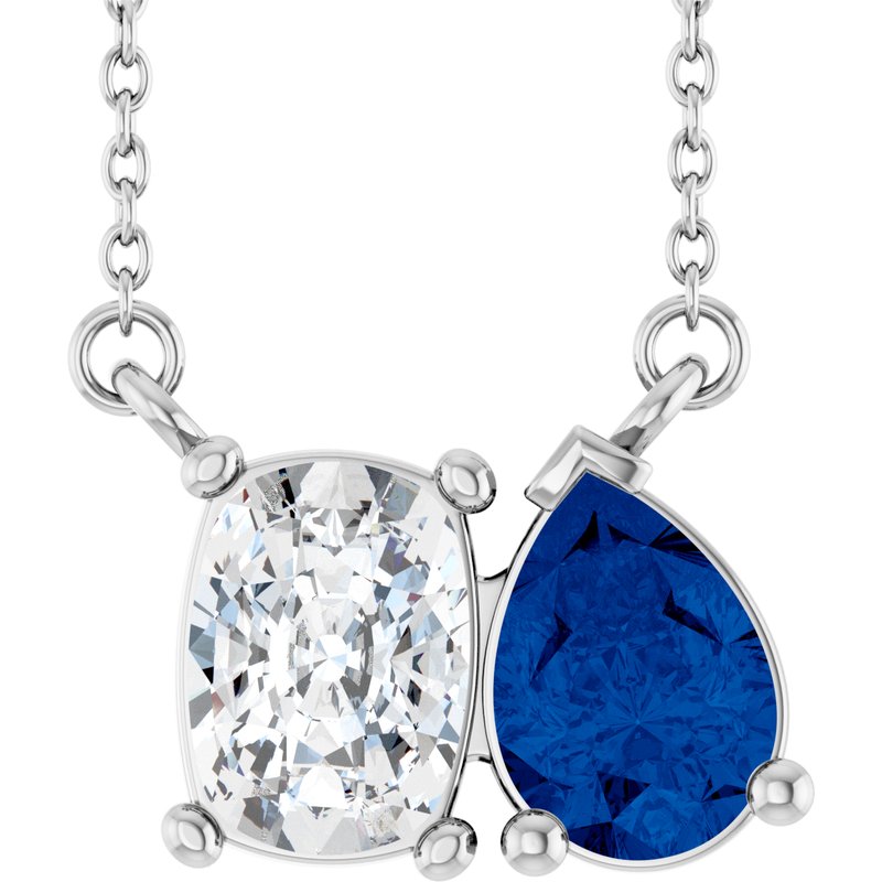 Two-Stone Necklace