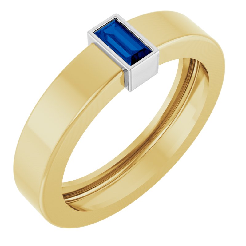 Lightweight Bezel-Set Solitaire Ring