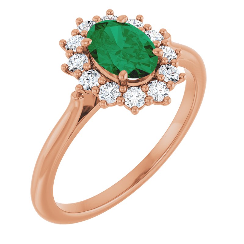 Halo-Style Ring — Diamond