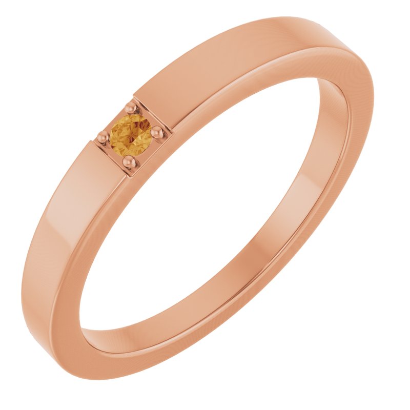 Engravable Family Stackable Ring