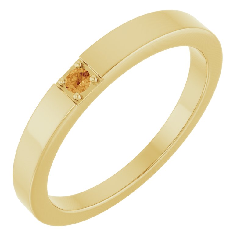 Engravable Family Stackable Ring