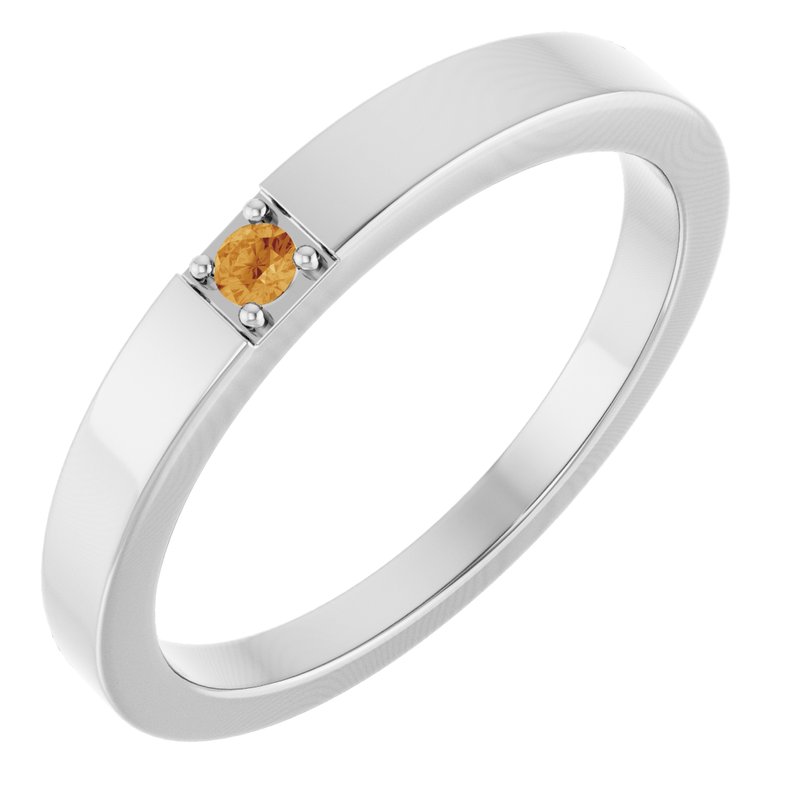 Engravable Family Stackable Ring