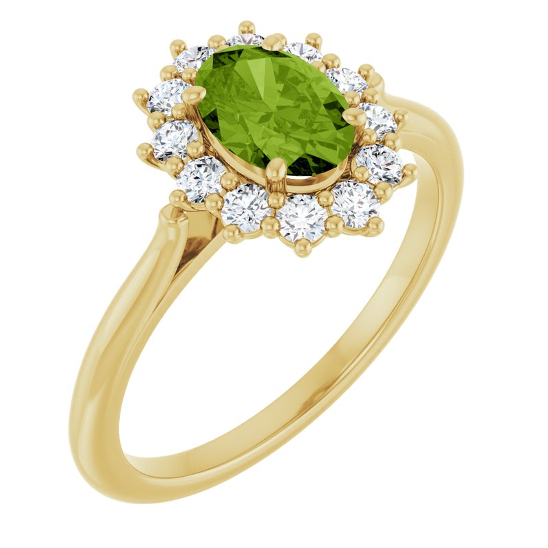 Halo-Style Ring — Diamond