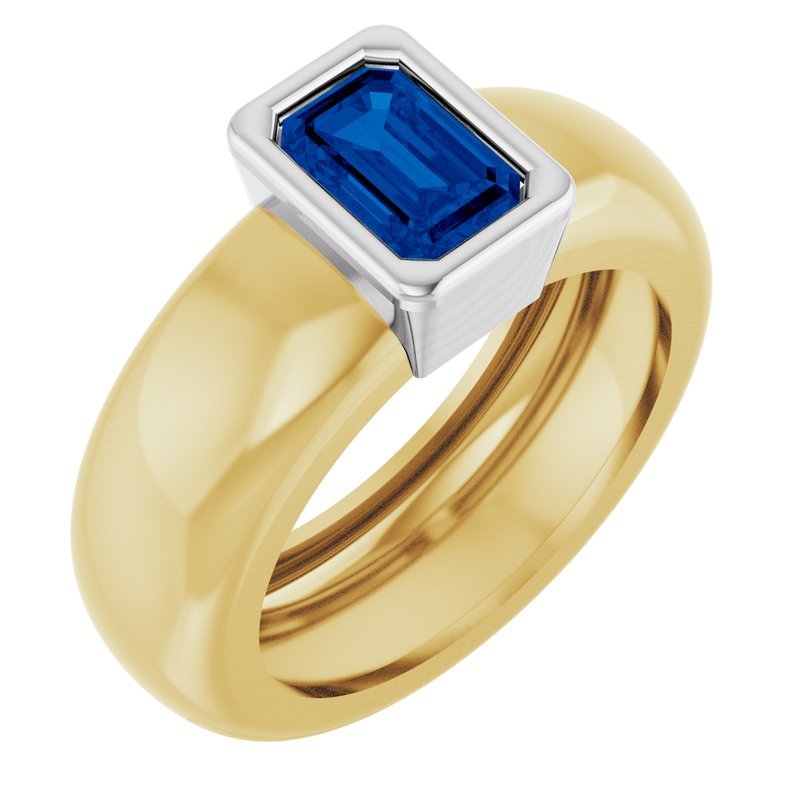 Bezel-Set Lightweight Solitaire Ring
