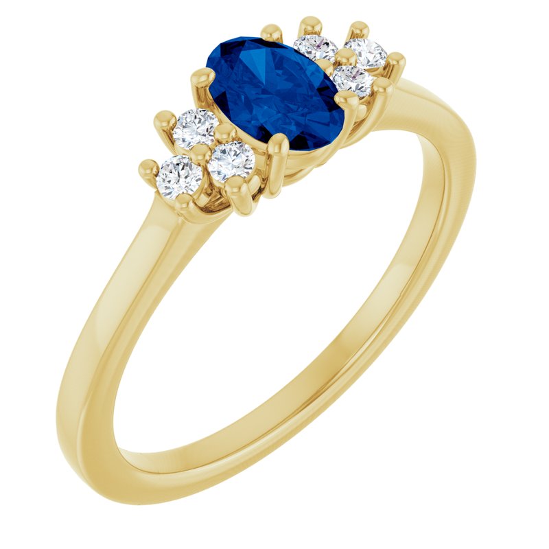 Accented Ring — Diamond
