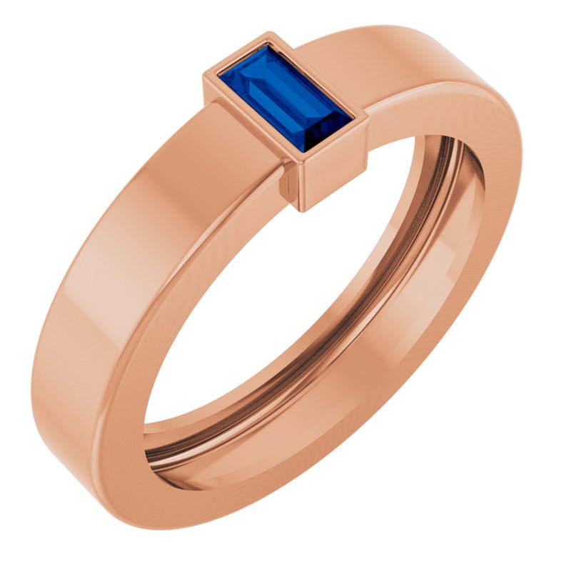 Lightweight Bezel-Set Solitaire Ring