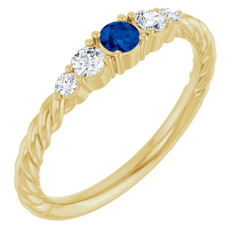 1/6 ctw Diamond Stackable Family Ring