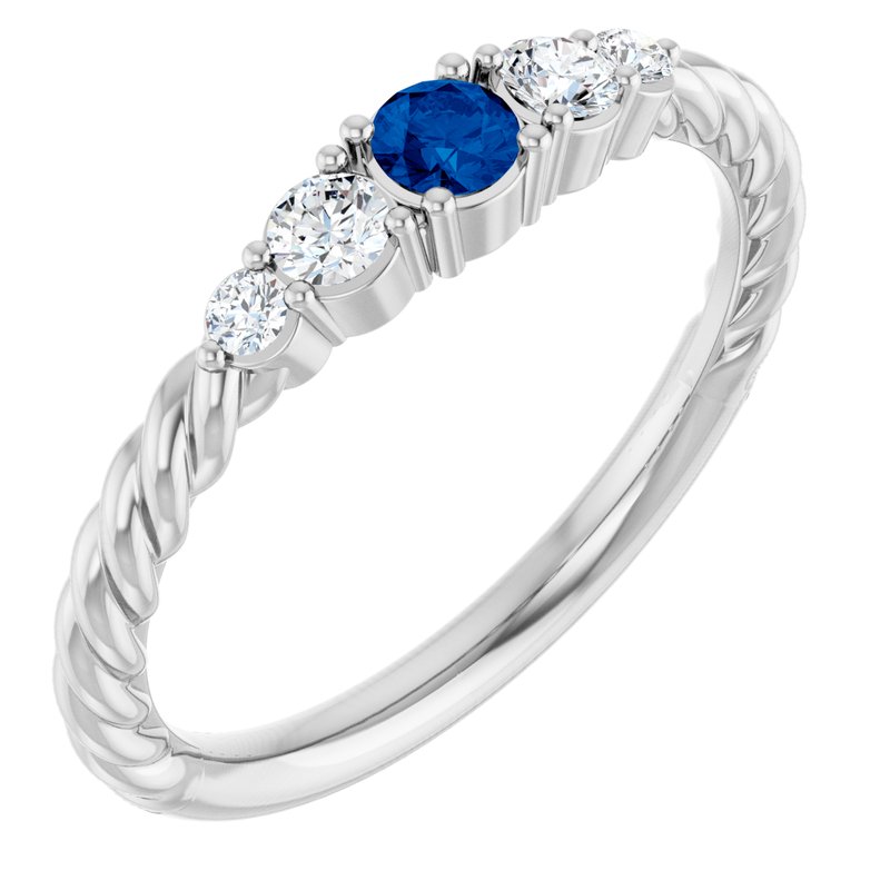 1/6 ctw Diamond Stackable Family Ring