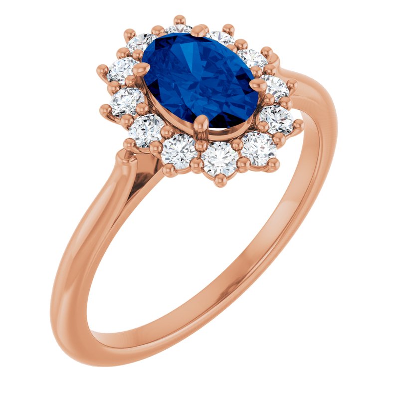 Halo-Style Ring — Diamond