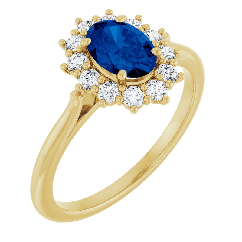 Halo-Style Ring — Diamond
