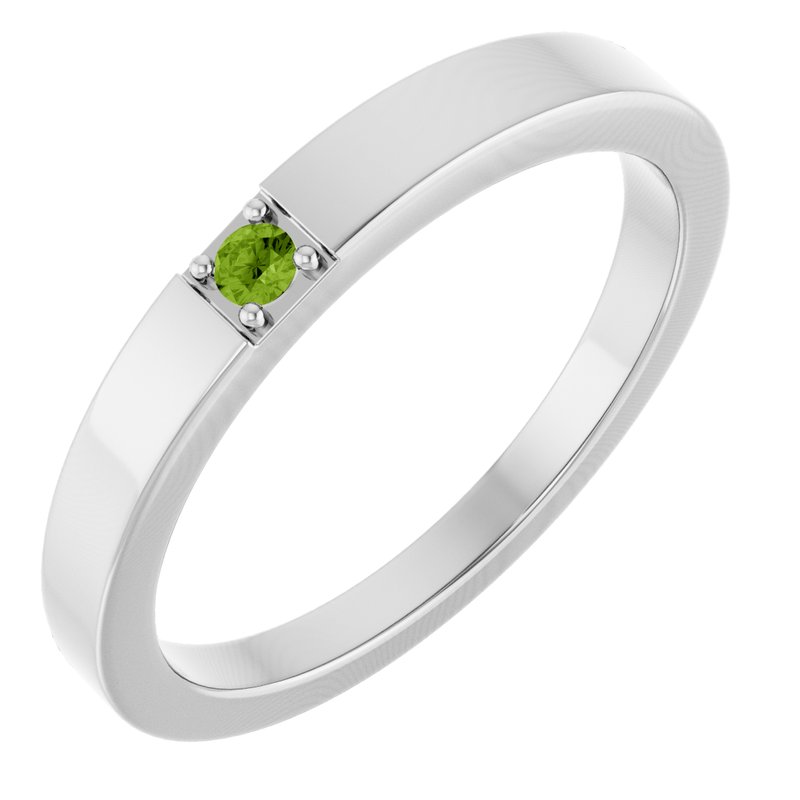 Engravable Family Stackable Ring