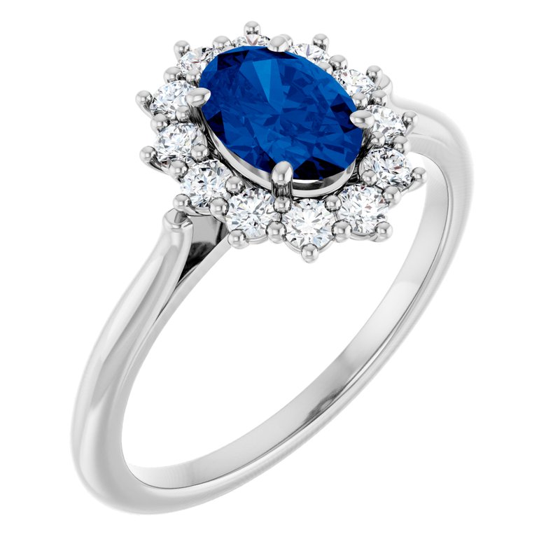 Halo-Style Ring — Diamond