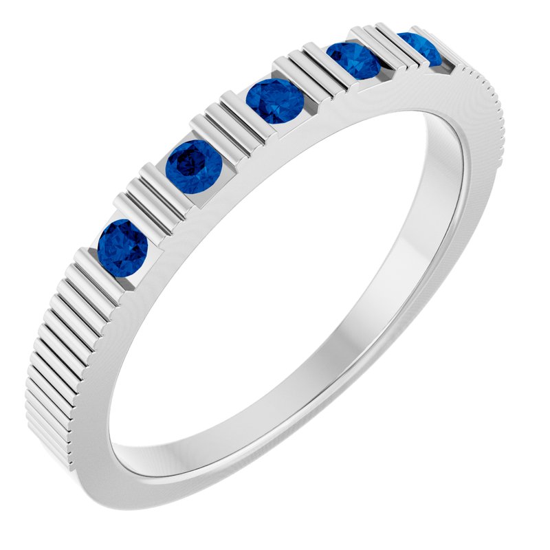 Birthstone Stackable Ring No. 2