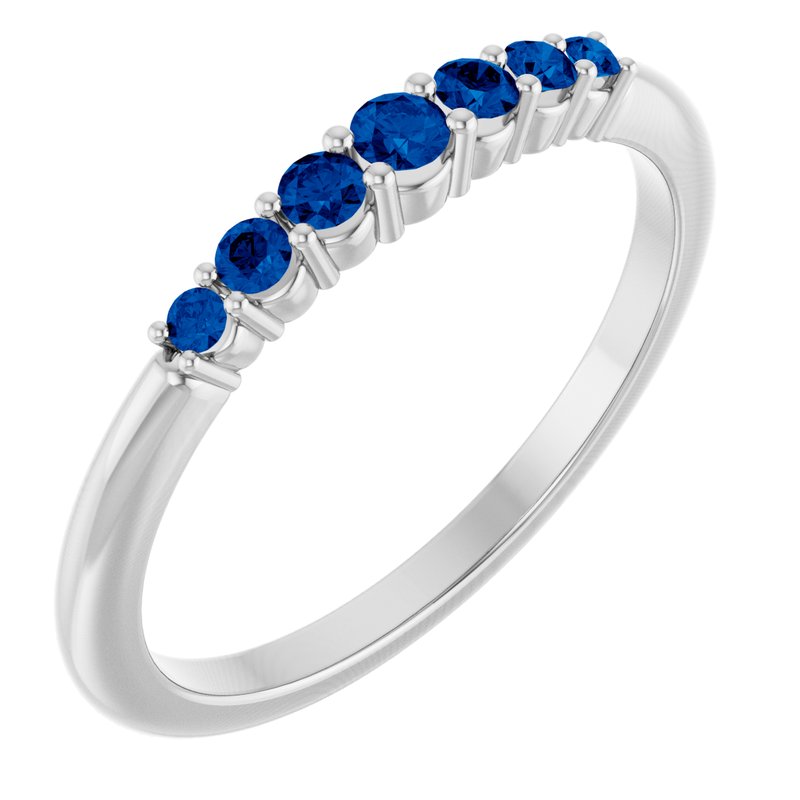 Accented Stackable Ring No. 2