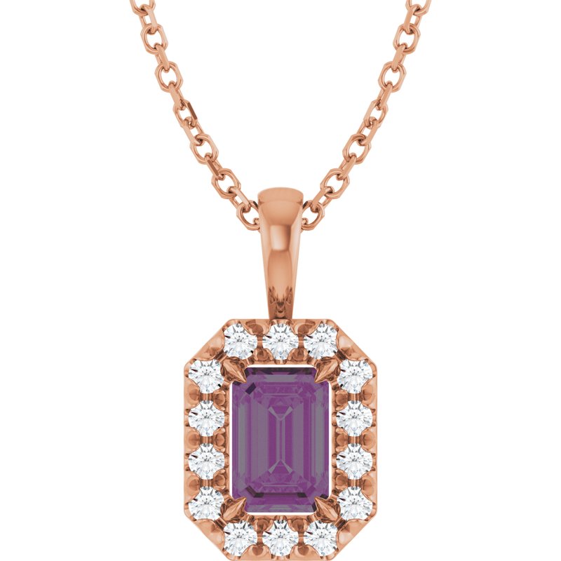 Halo-Style Necklace or Pendant — Natural