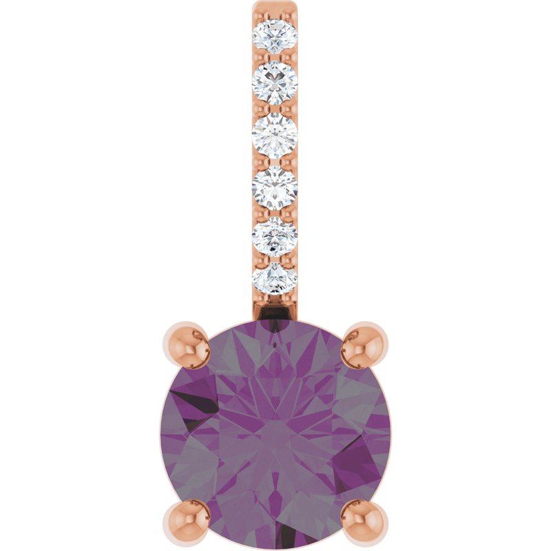 Accented Charm/Pendant — Diamond