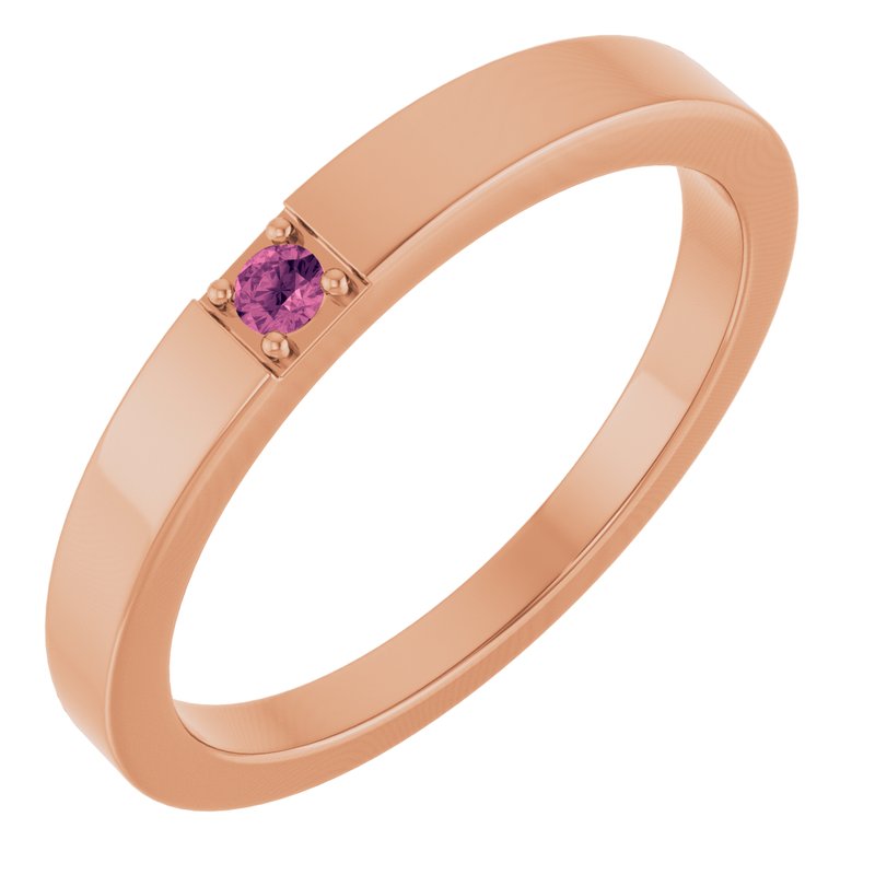 Engravable Family Stackable Ring