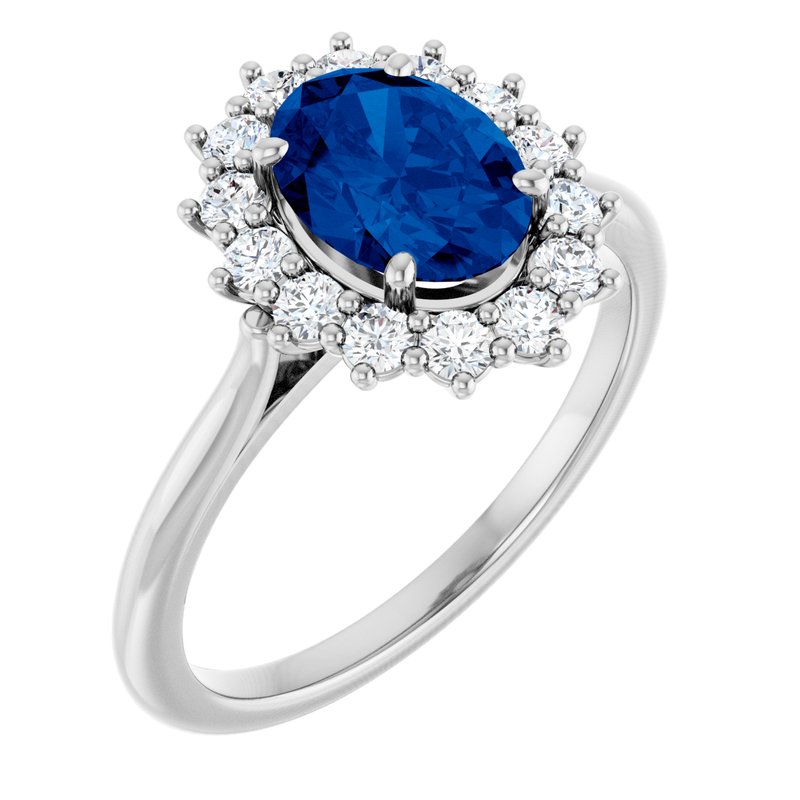Halo-Style Ring — Diamond