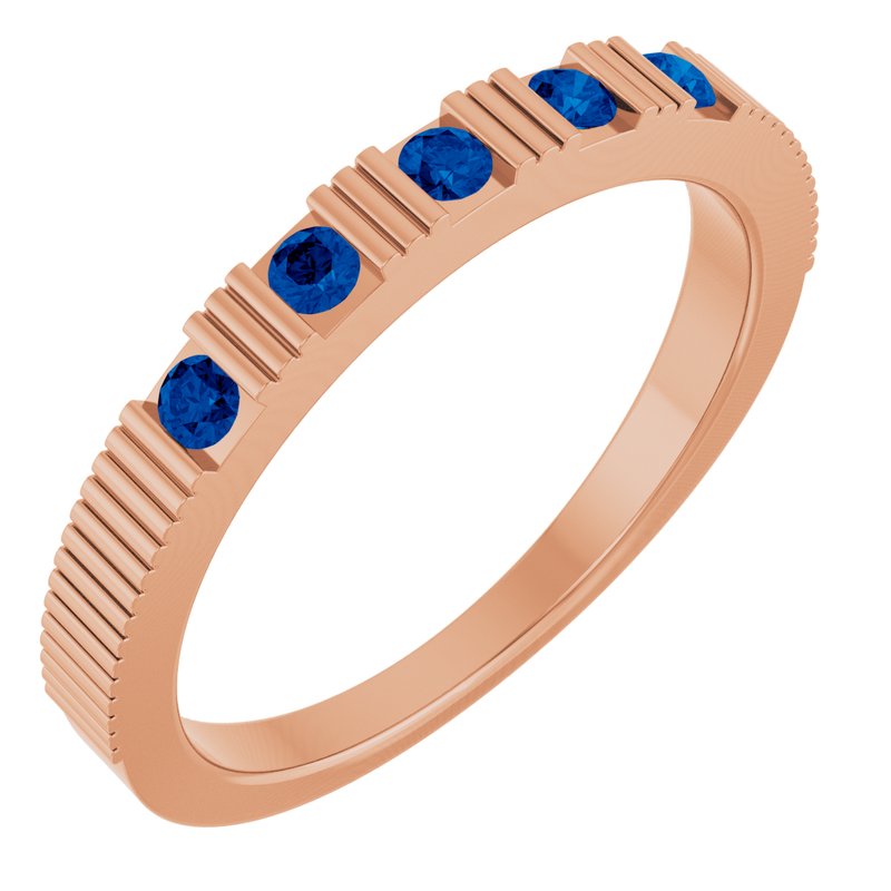 Birthstone Stackable Ring No. 2