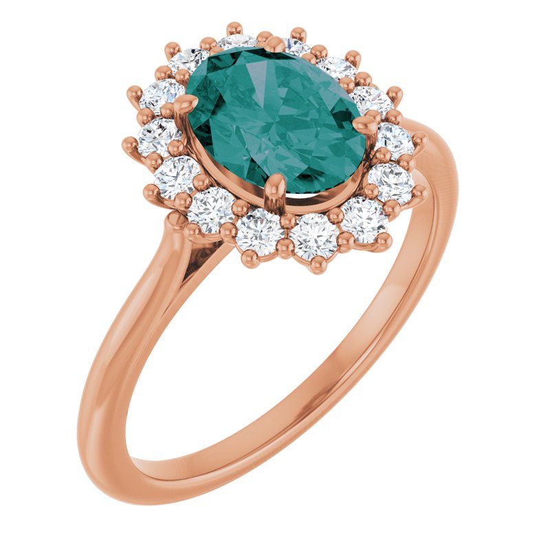 Halo-Style Ring — Diamond