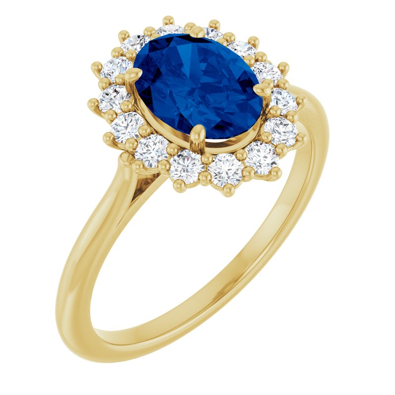 Halo-Style Ring — Diamond