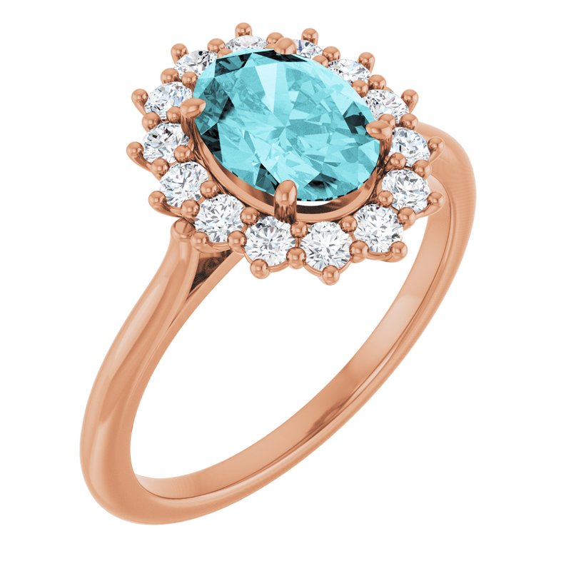 Halo-Style Ring — Diamond