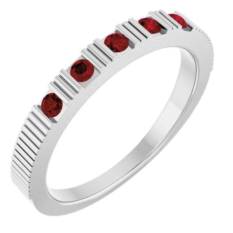 Birthstone Stackable Ring No. 2