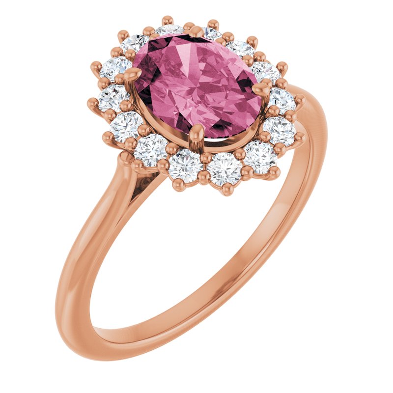 Halo-Style Ring — Diamond