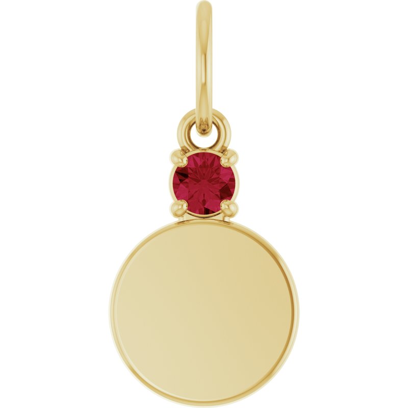 Engravable Family Pendant