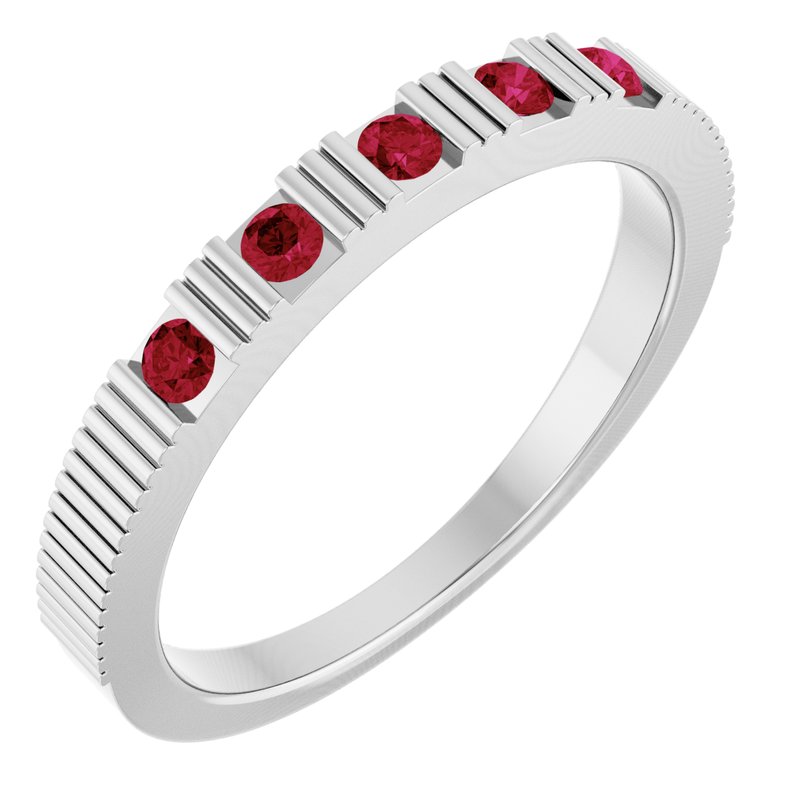 Birthstone Stackable Ring No. 2
