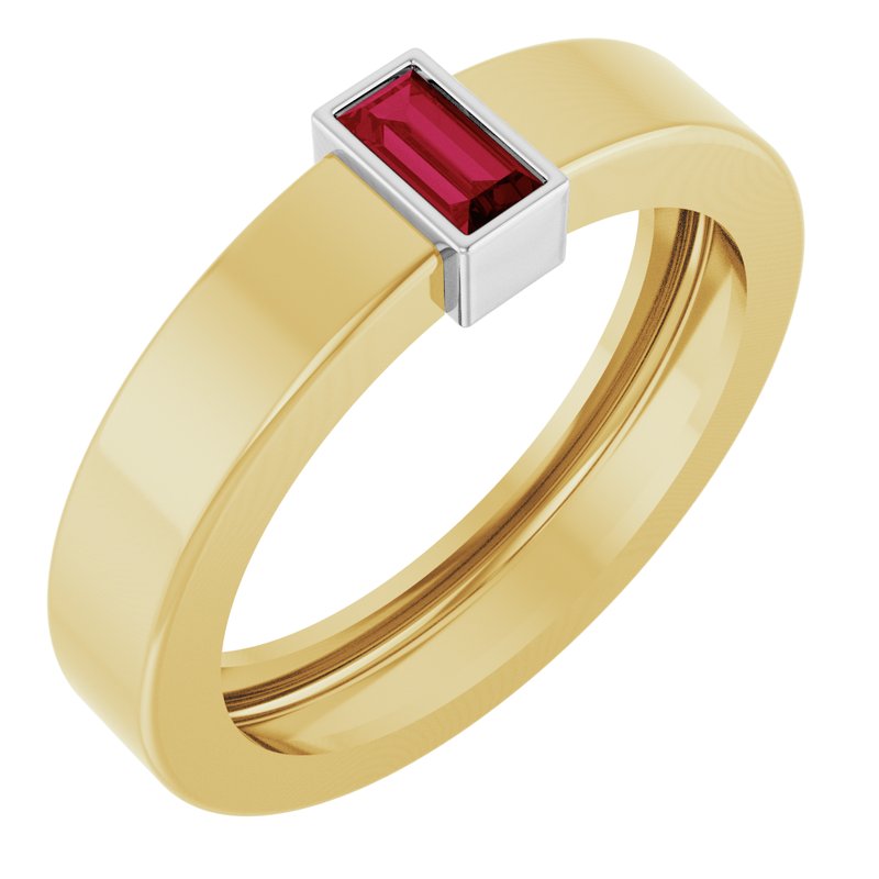 Lightweight Bezel-Set Solitaire Ring