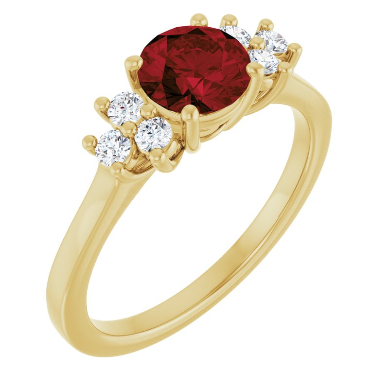 Accented Ring — Diamond